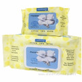 Non-woven Flushable Lid Wet Wipe Flushable Wet Wipes